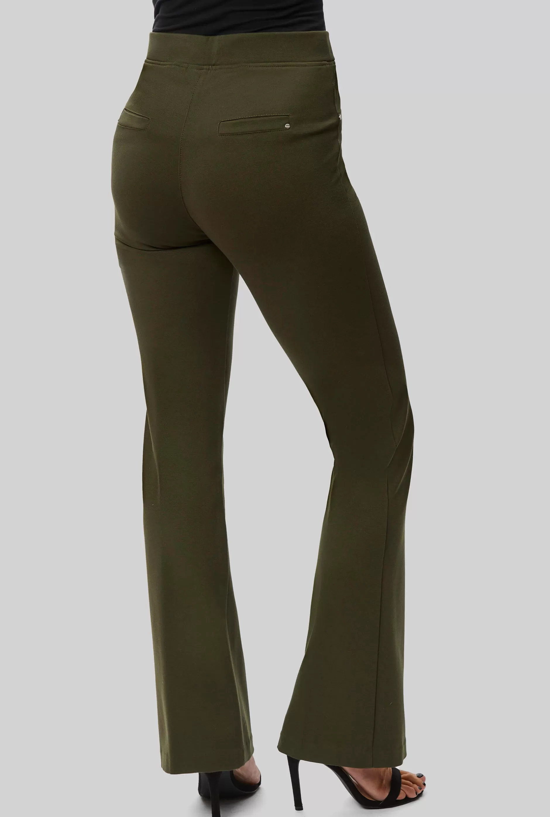 Boot Leg Trousers Green^James Lakeland Store
