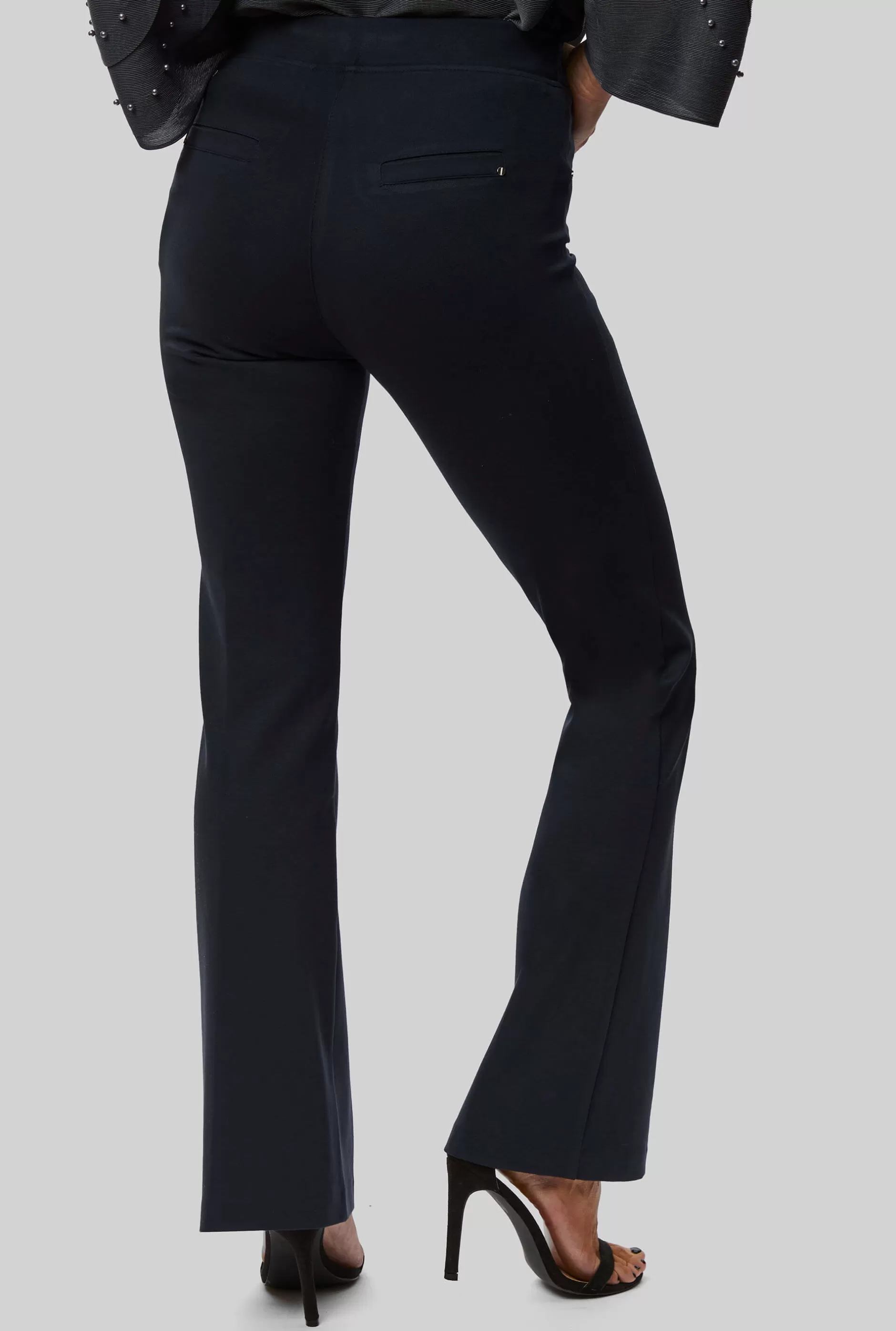 Boot Leg Trousers Navy^James Lakeland Sale