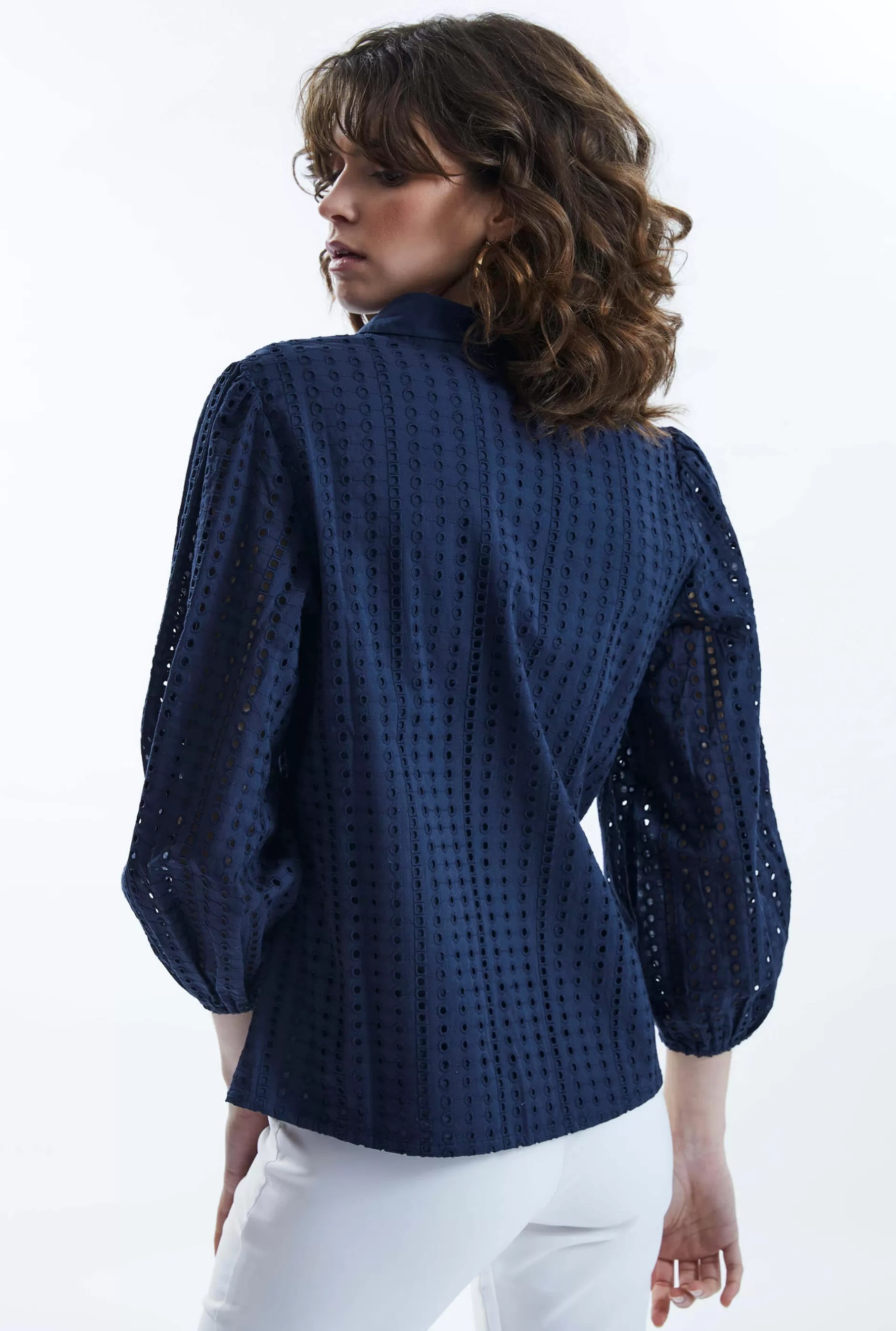 Broderie Anglaise Shirt^James Lakeland Store