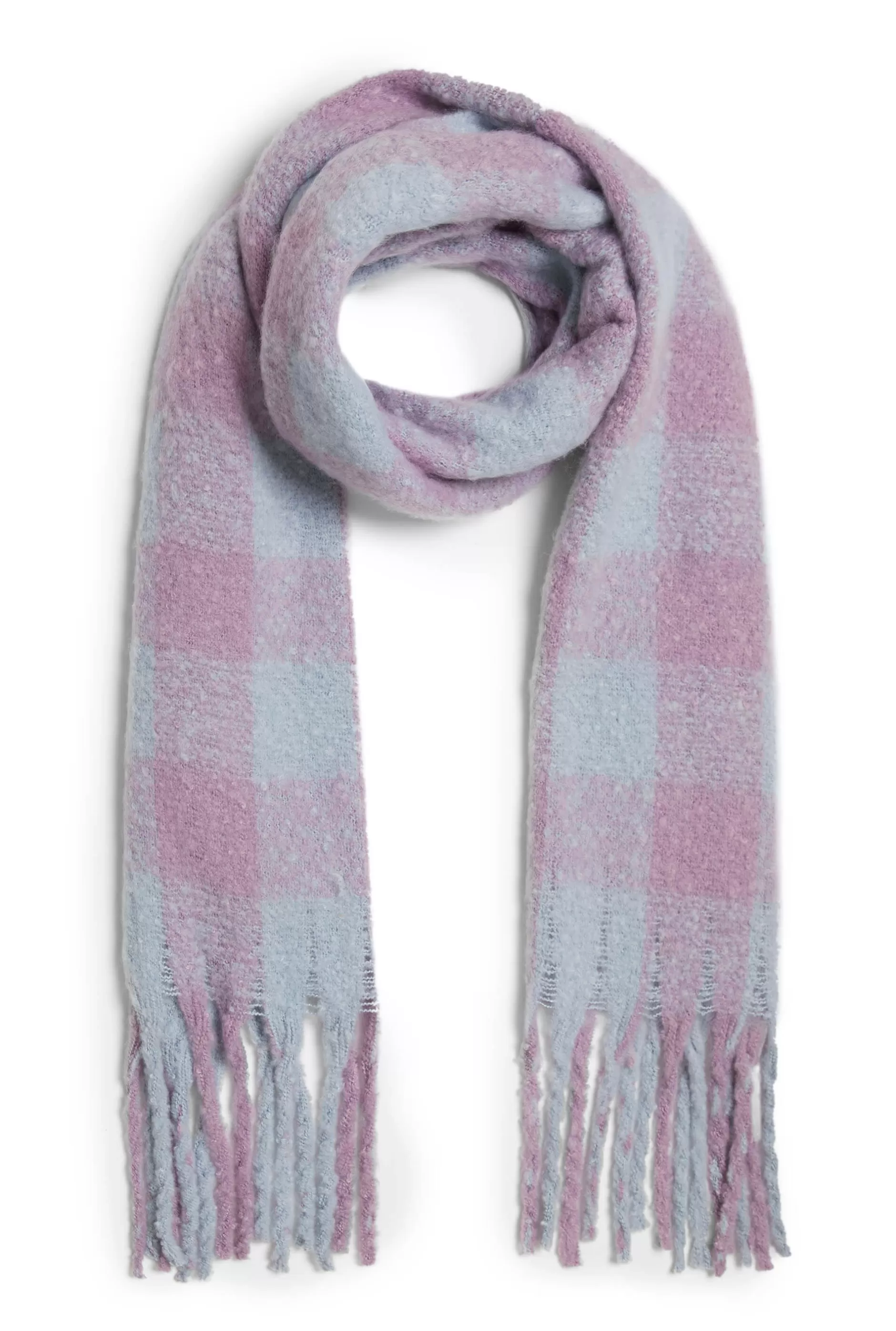 Buffalo Check Pattern Scarf Pink^James Lakeland Hot