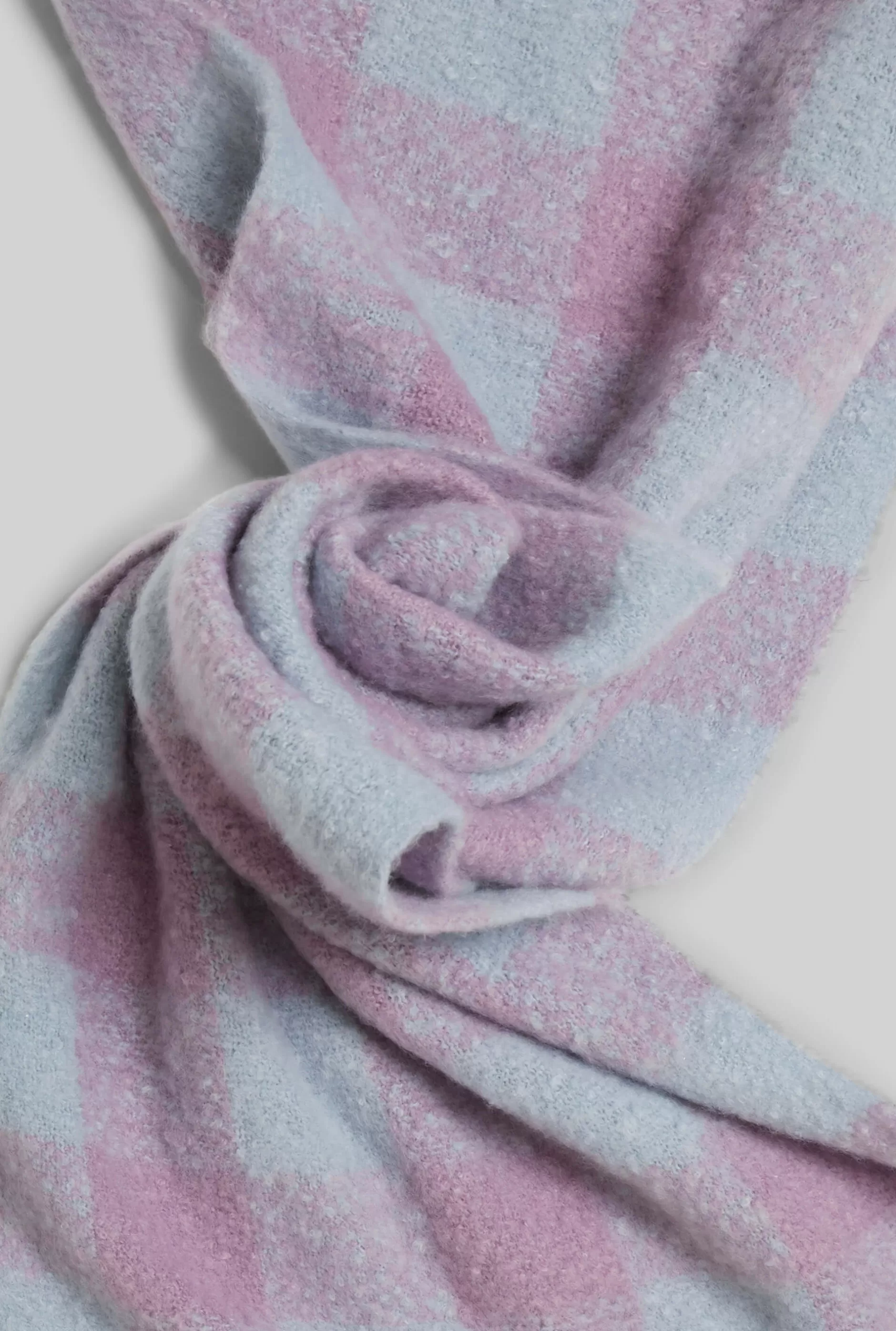 Buffalo Check Pattern Scarf Pink^James Lakeland Hot