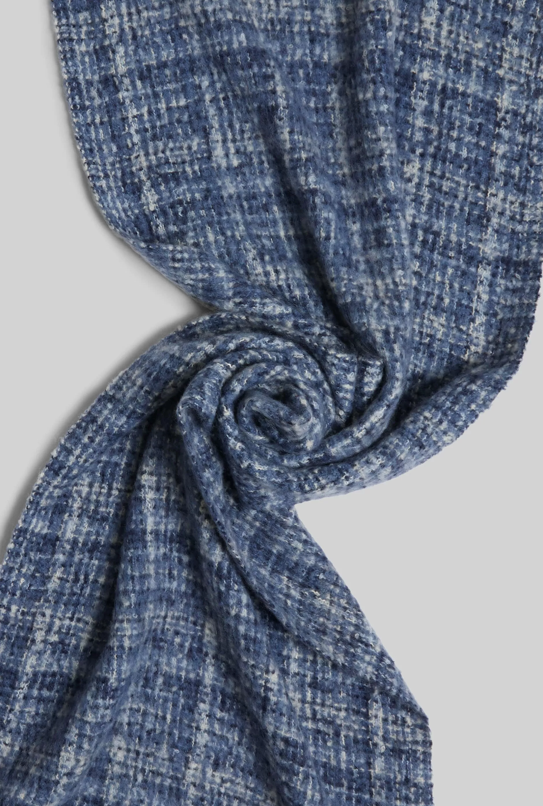 Check Detail Blanket Scarf Blue^James Lakeland Outlet