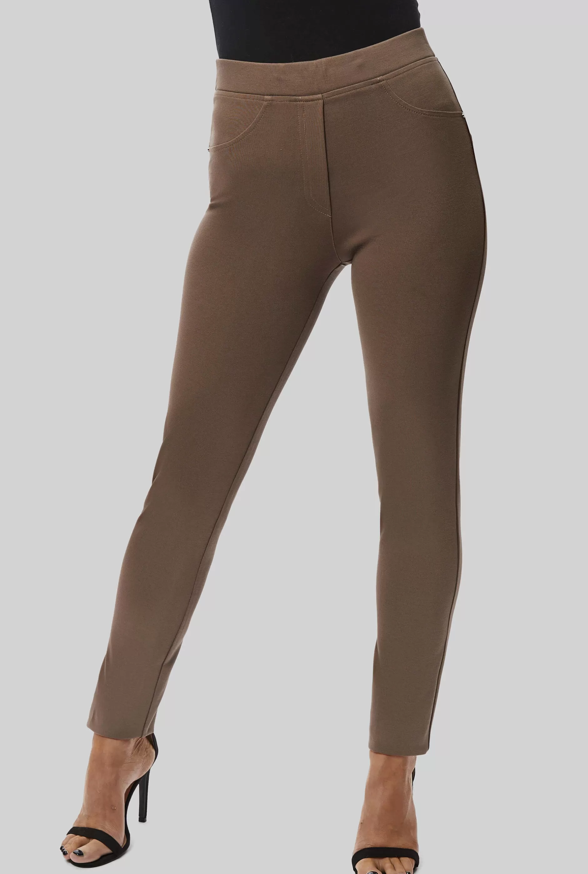 Cigarette Trousers Taupe^James Lakeland Best Sale