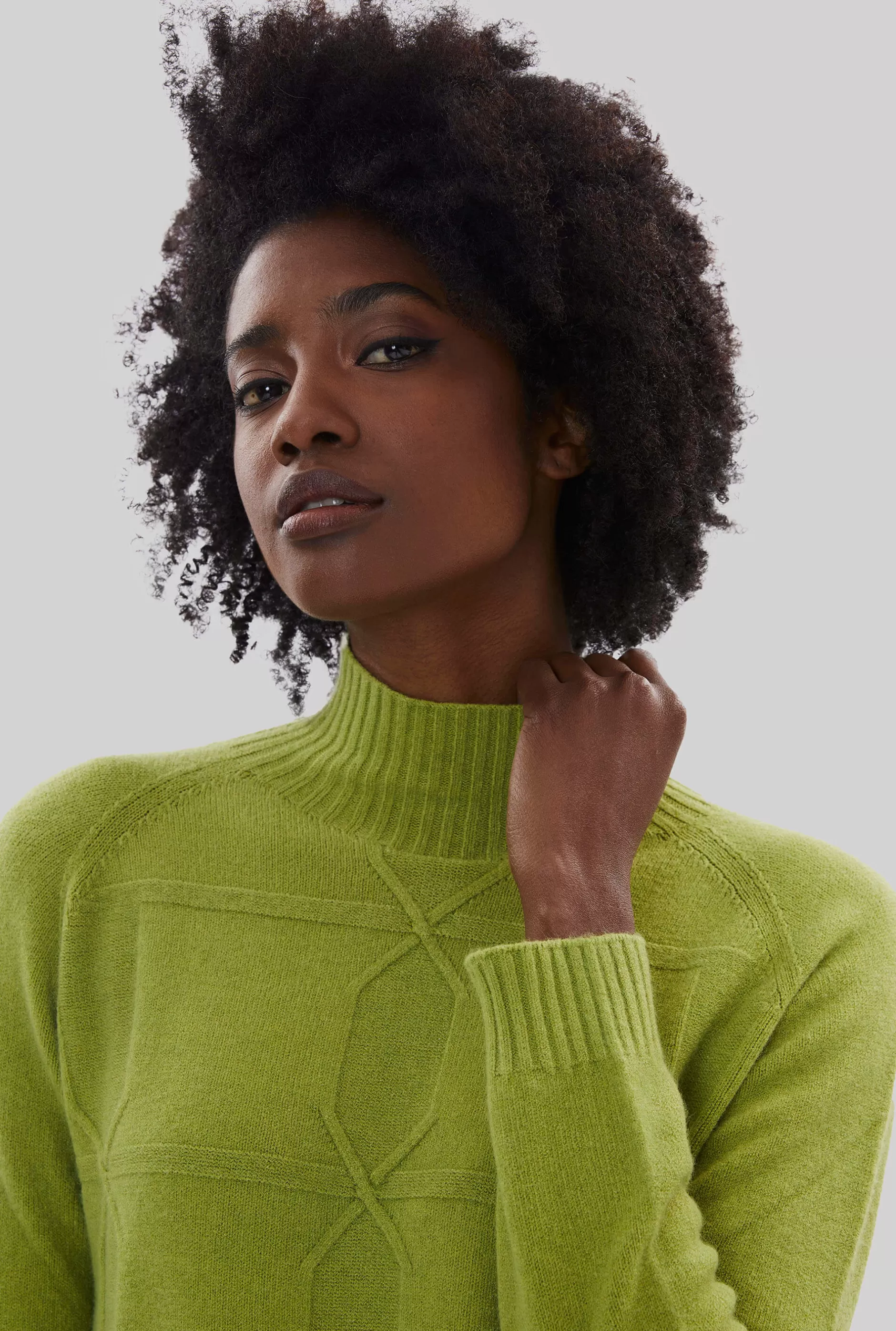 Cross Diamond Knit Green^James Lakeland Flash Sale