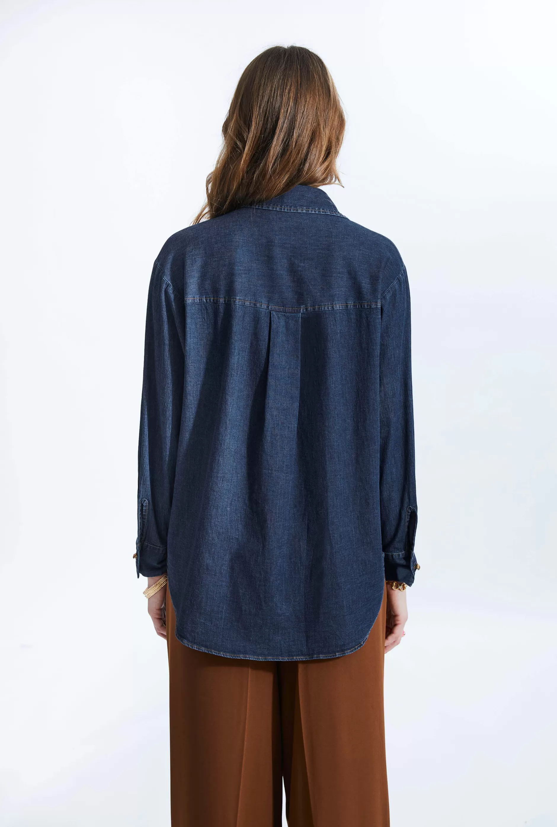 Denim Long Shirt^James Lakeland Cheap