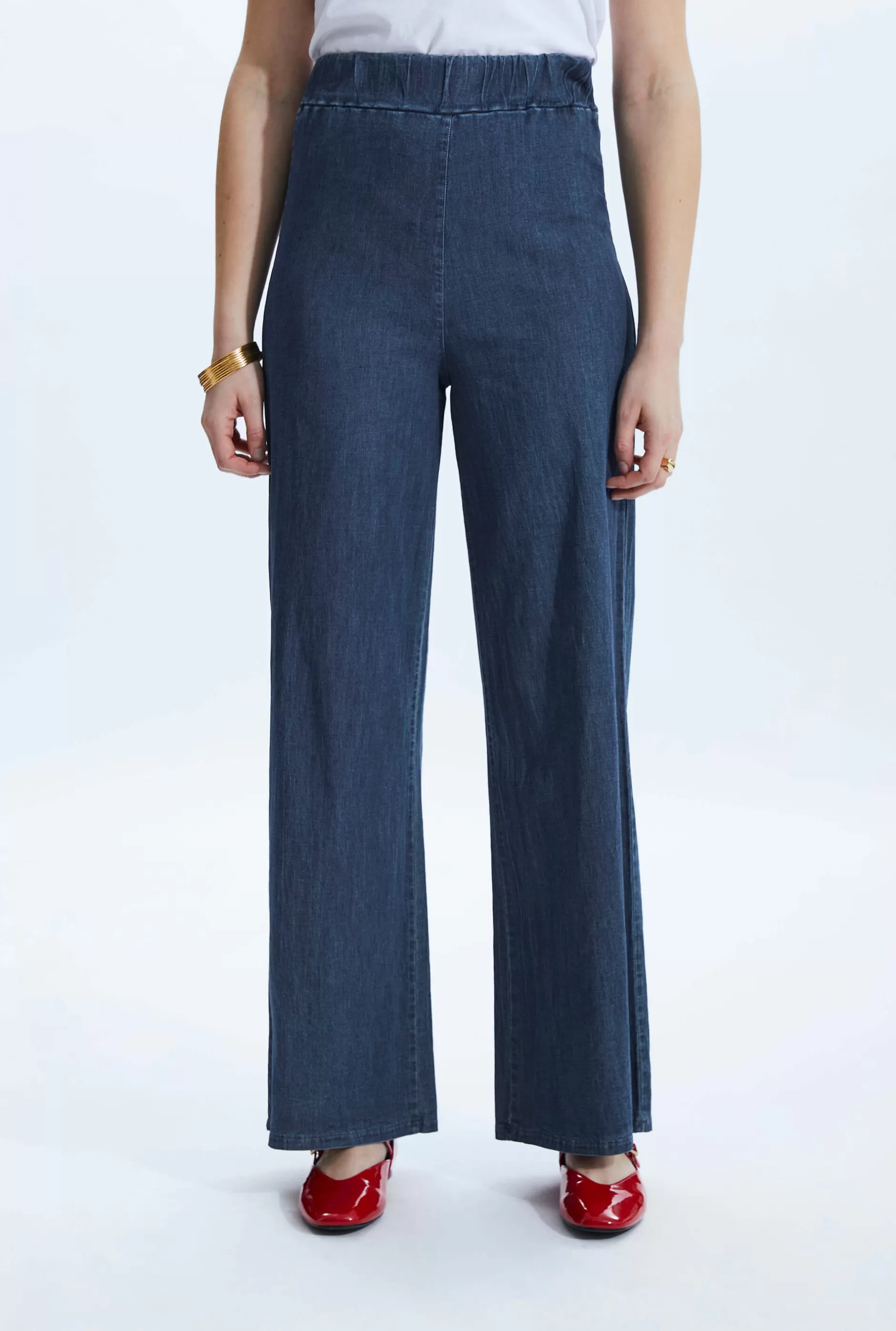 Denim Wide Legged Jeans^James Lakeland New