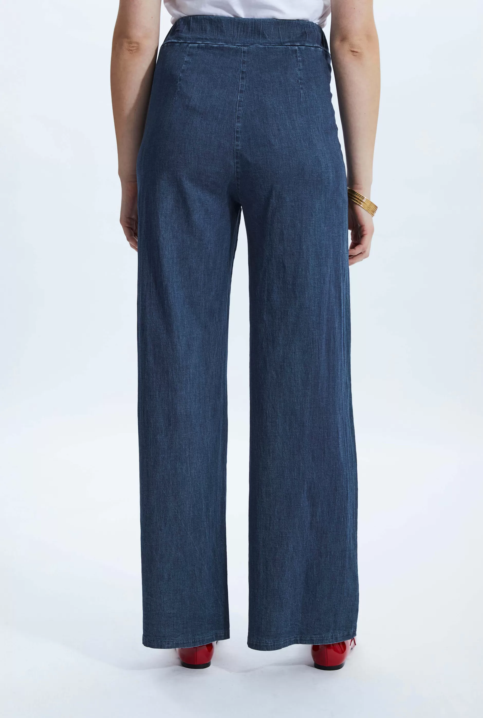 Denim Wide Legged Jeans^James Lakeland New