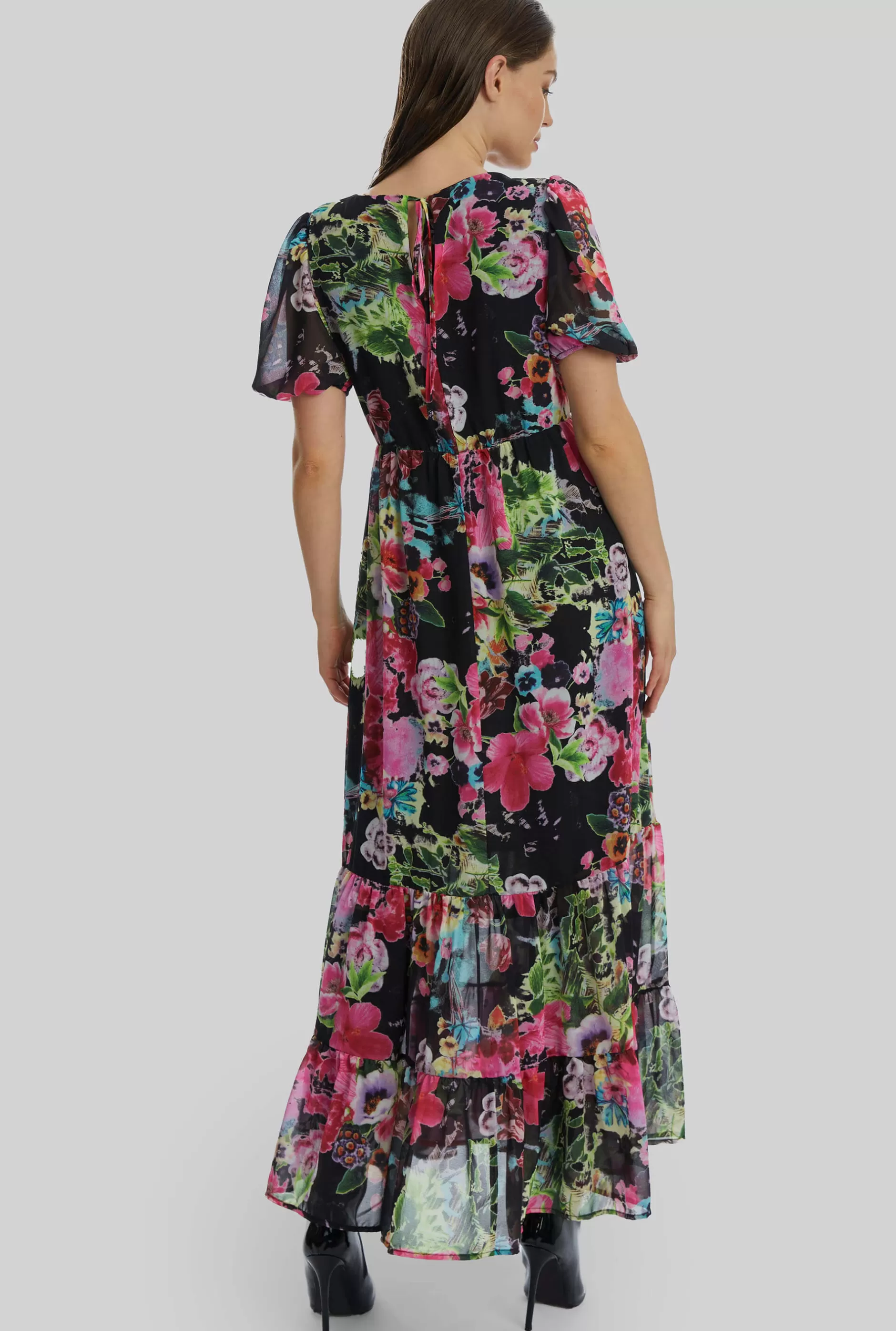 Floral V-neck Midi Dress^James Lakeland Flash Sale