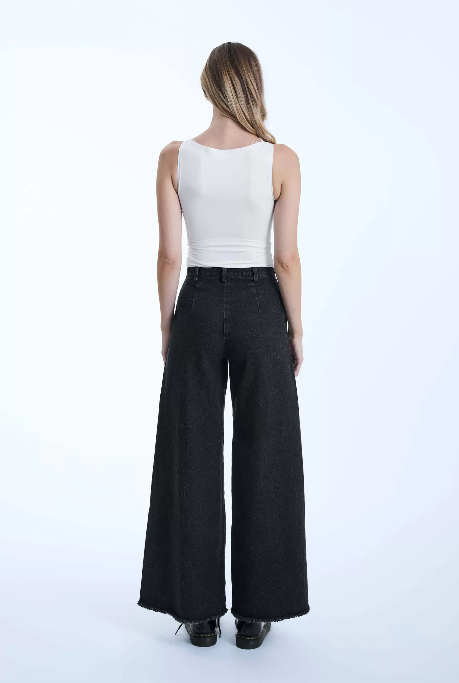 Frayed Black Jeans^James Lakeland Discount