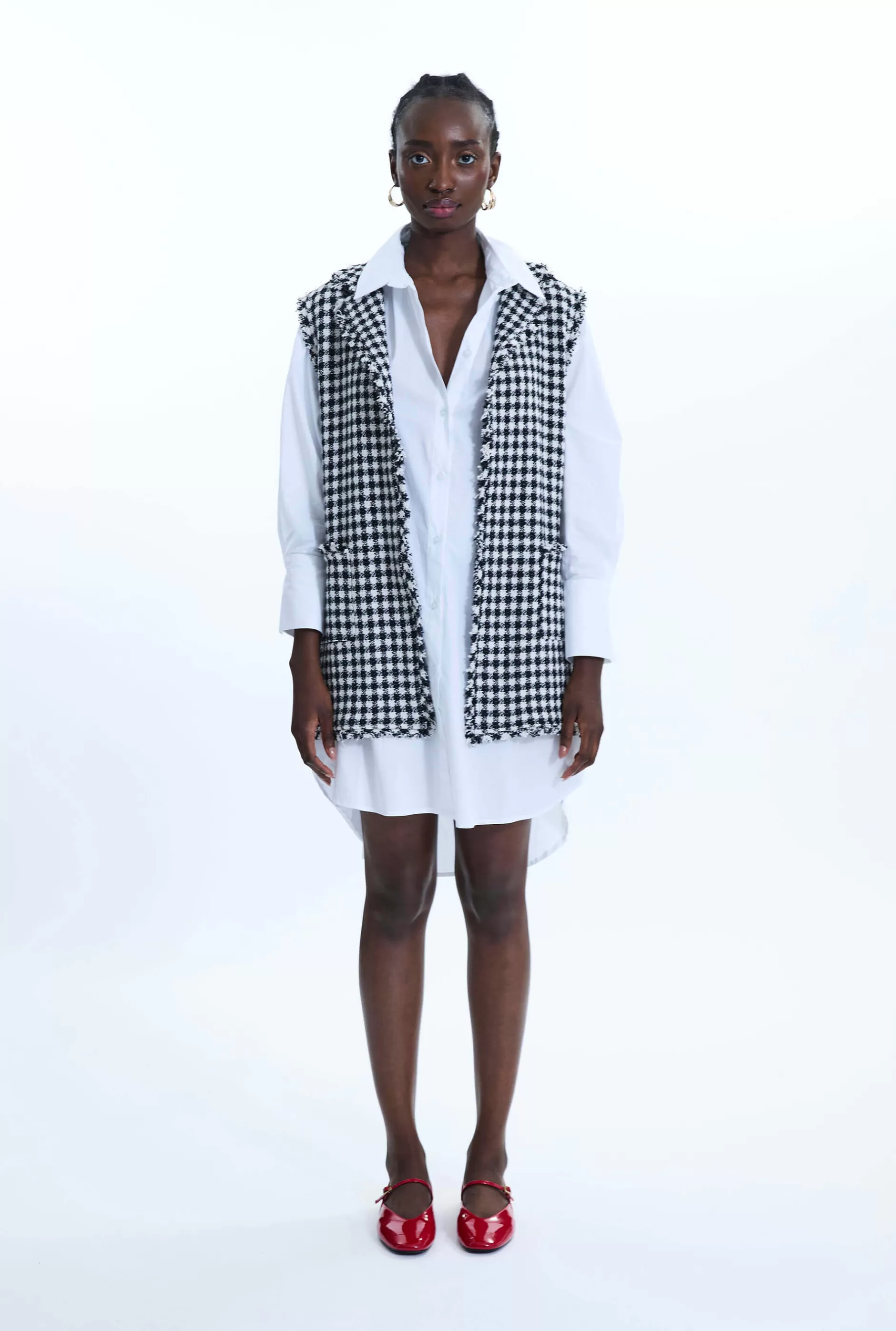 Frayed Edge Gilet^James Lakeland New