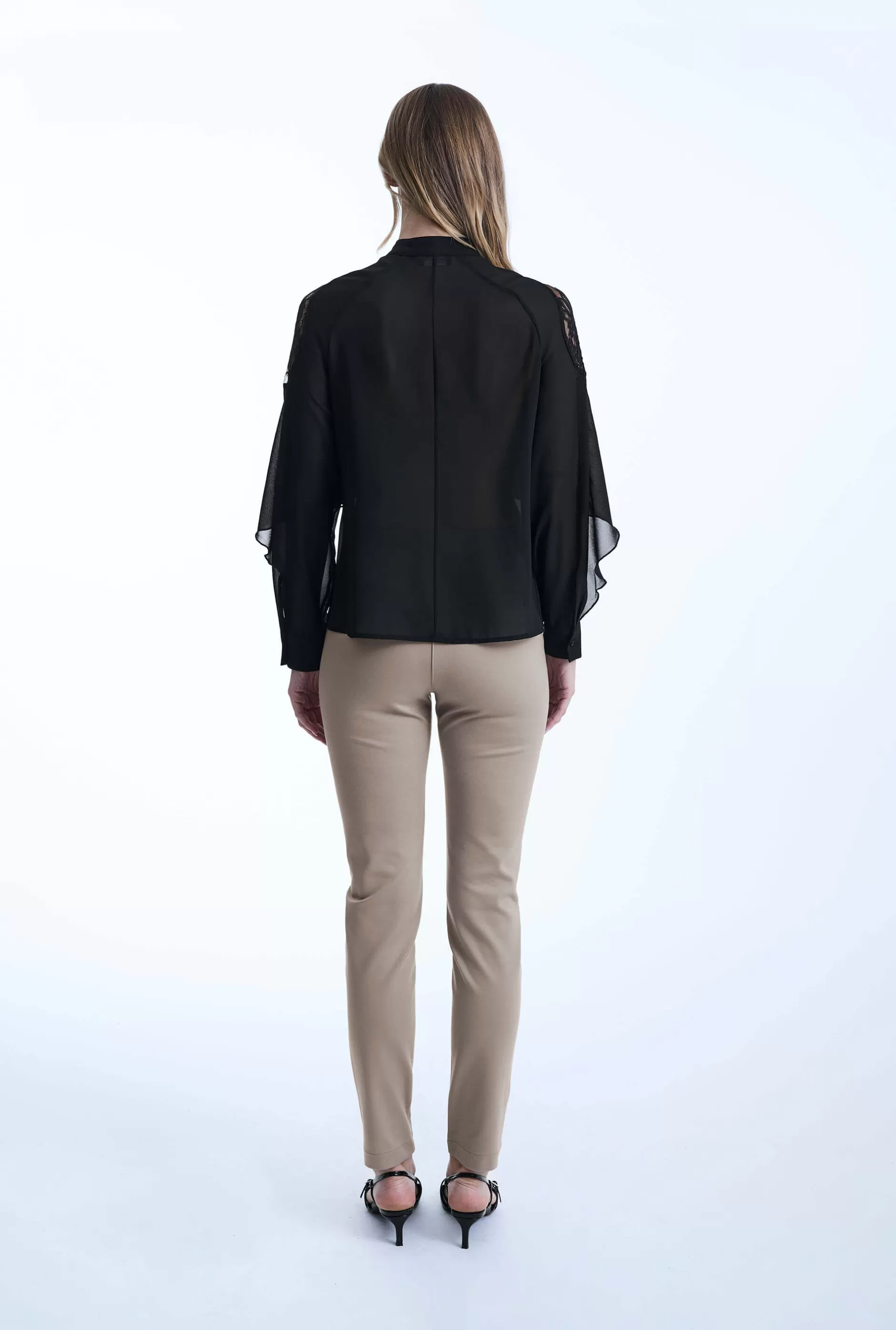 Lace Front Detail Shirt^James Lakeland Best Sale
