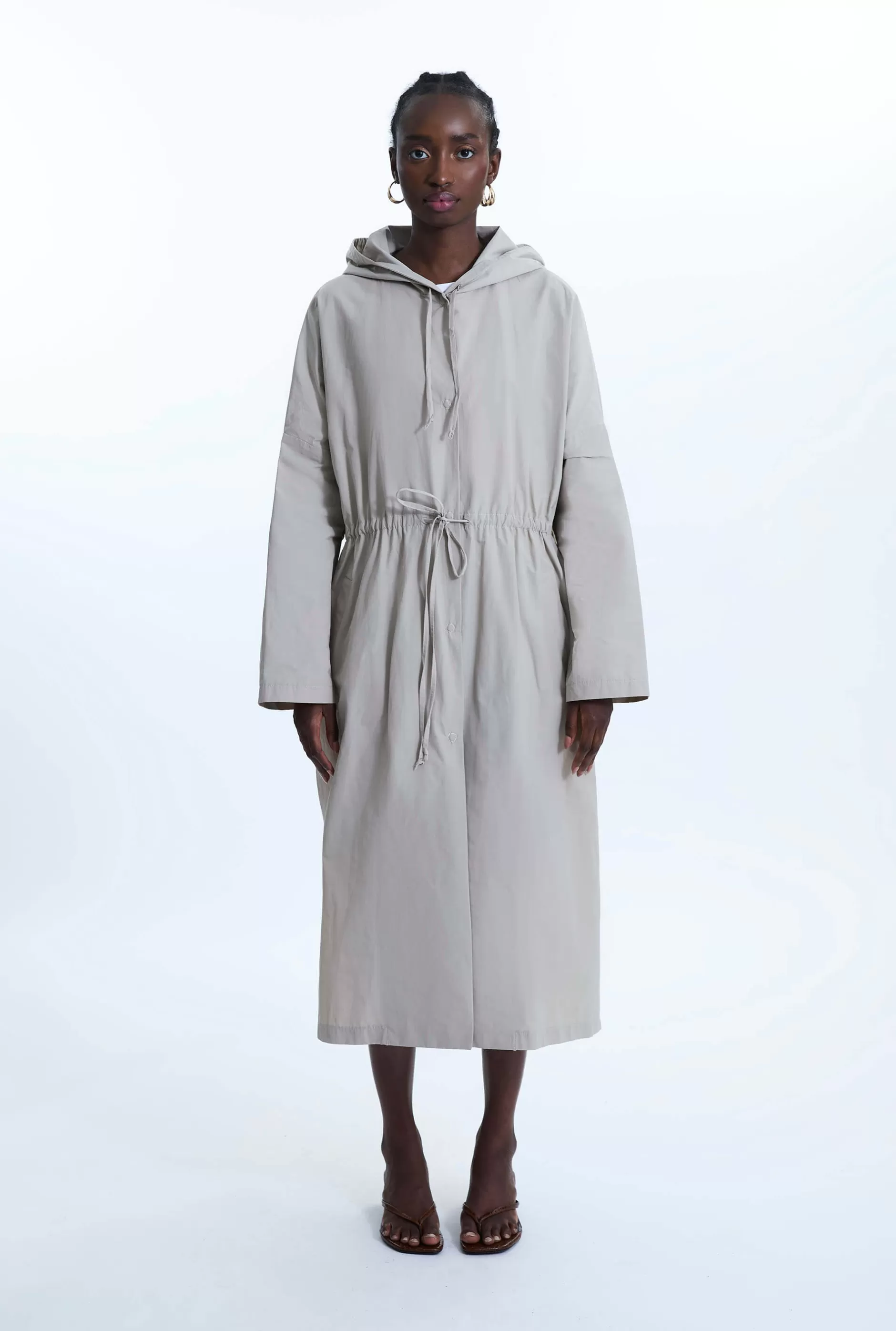 Oversized Long Raincoat^James Lakeland Cheap