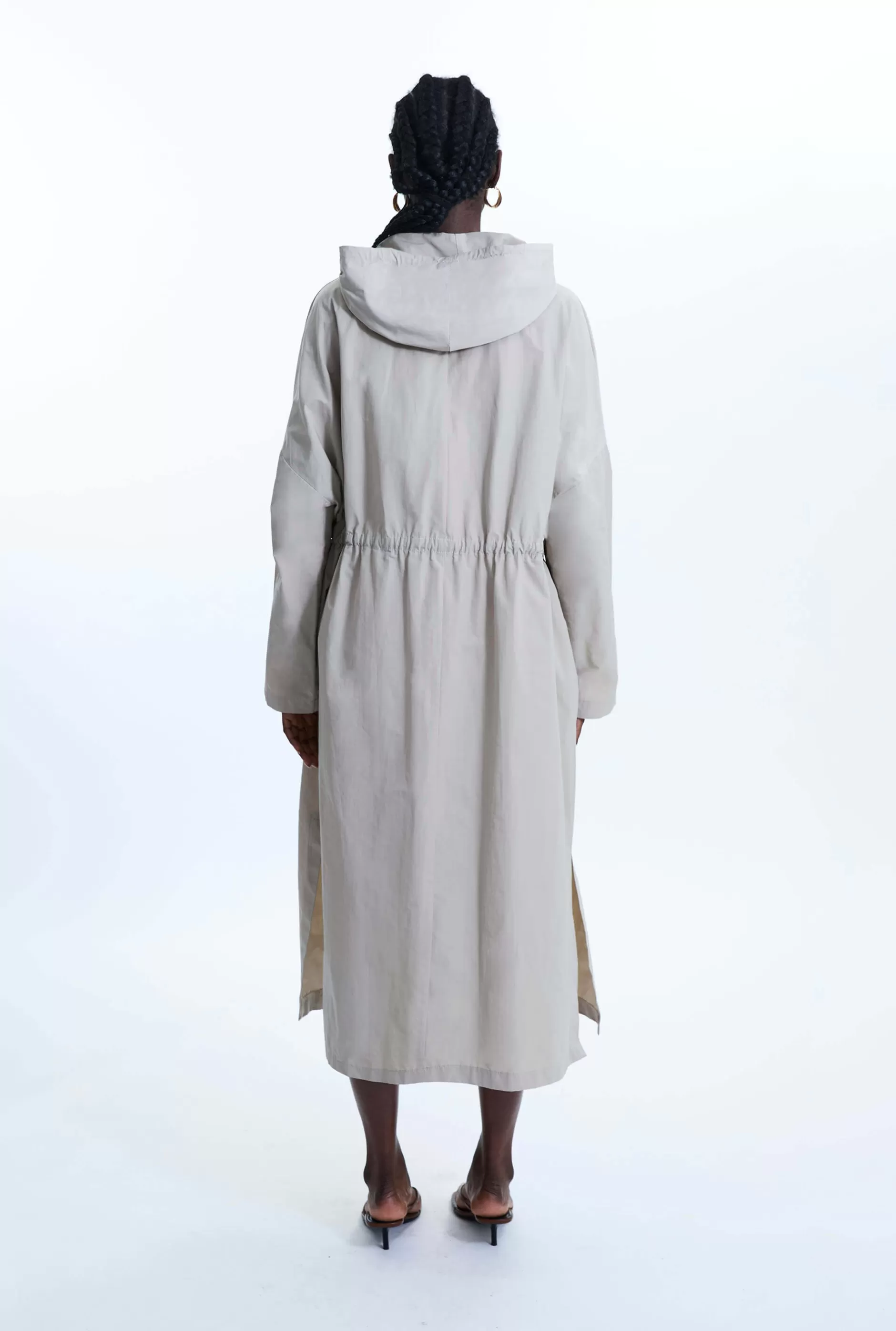 Oversized Long Raincoat^James Lakeland Cheap
