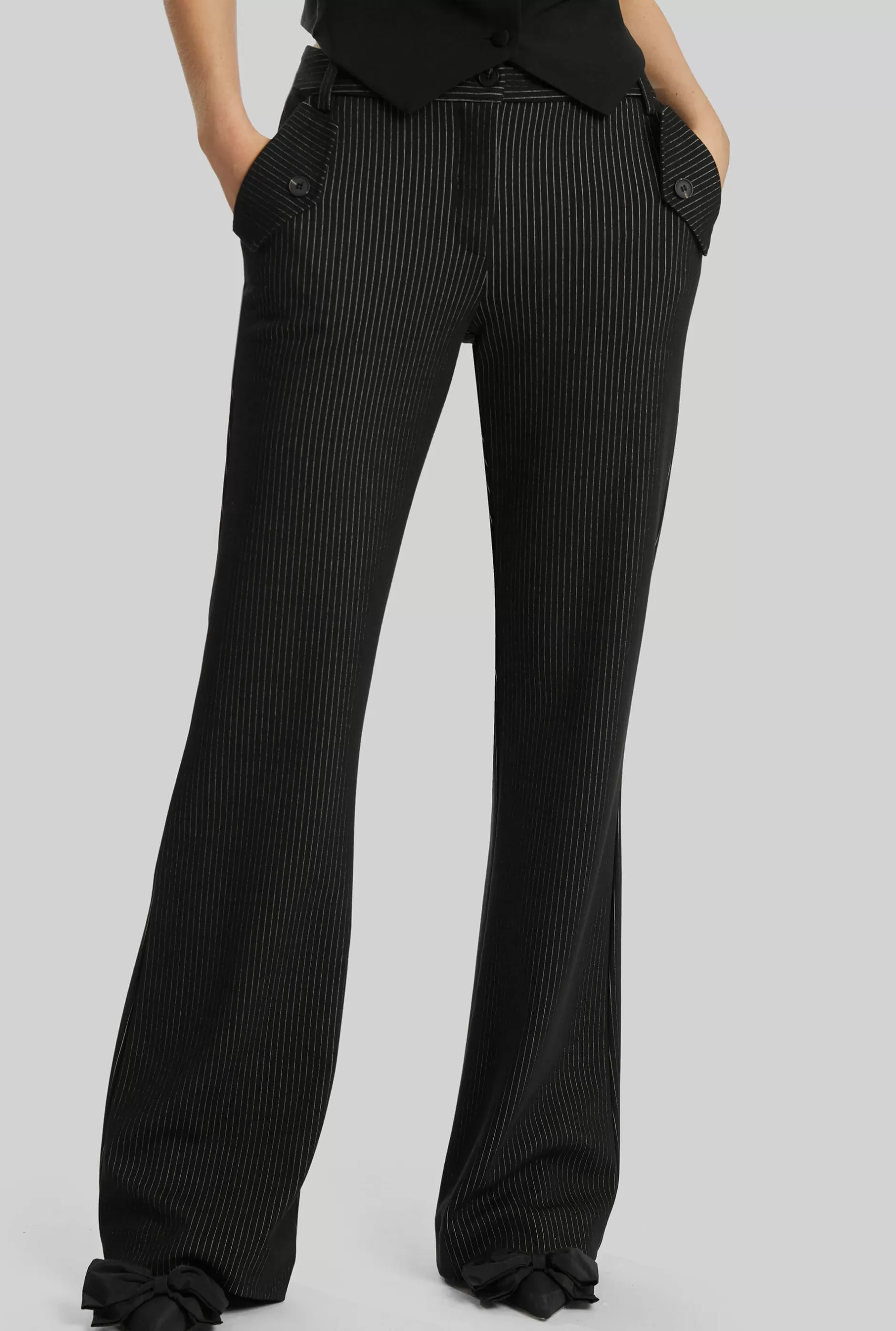 Pin Stripe Tailored Trousers^James Lakeland Store