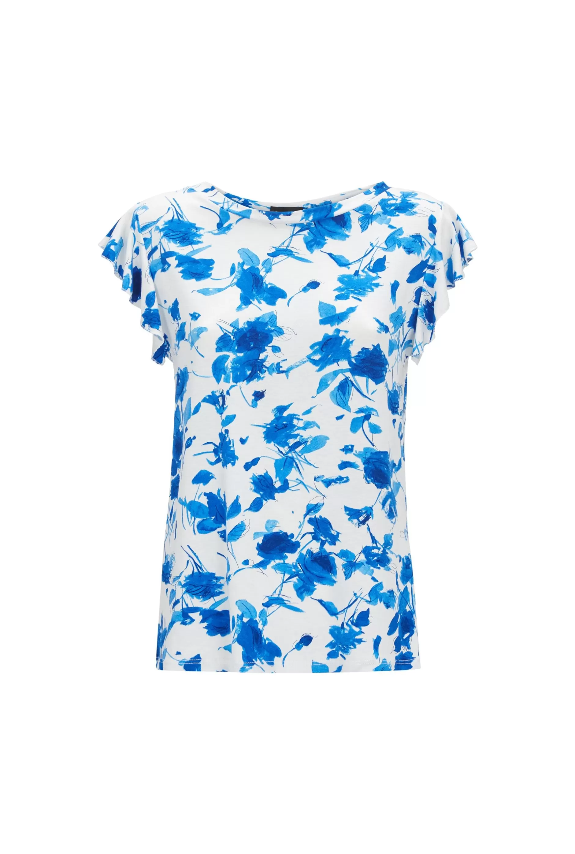 Print Frill Sleeve T-shirt^James Lakeland Shop