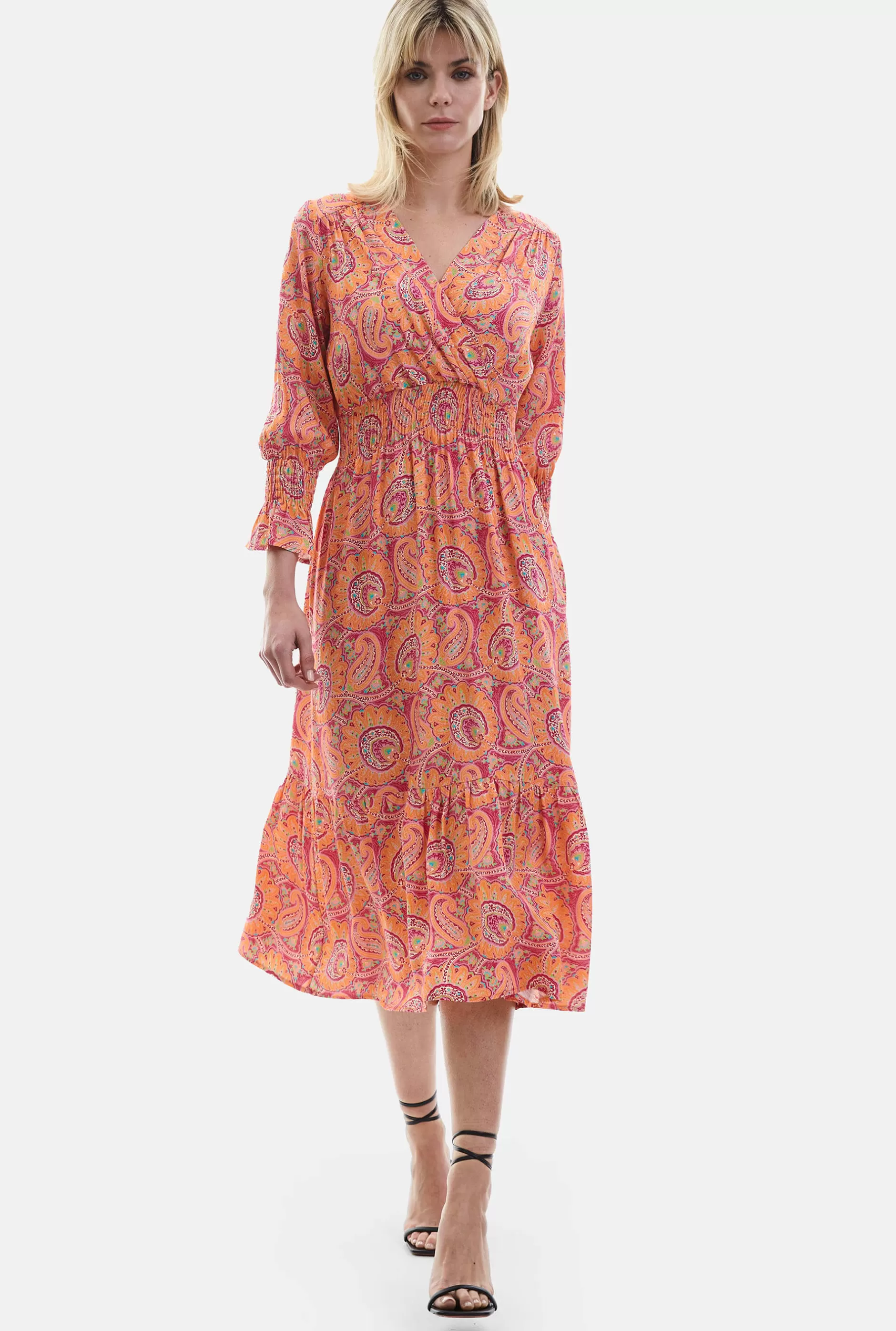 Tiered Midi Dress^James Lakeland Cheap