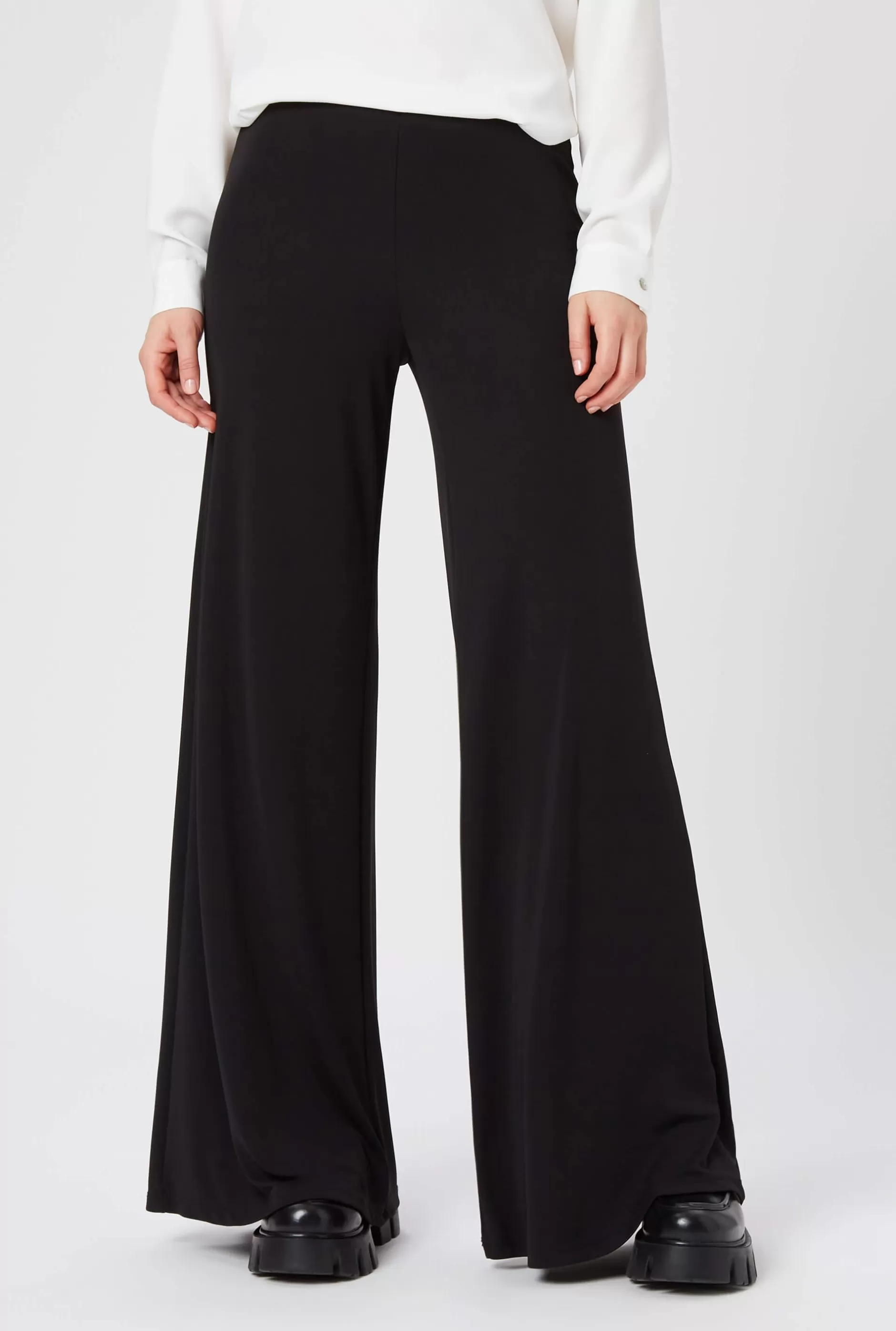 Wide Leg Palazzo Trousers^James Lakeland Best Sale