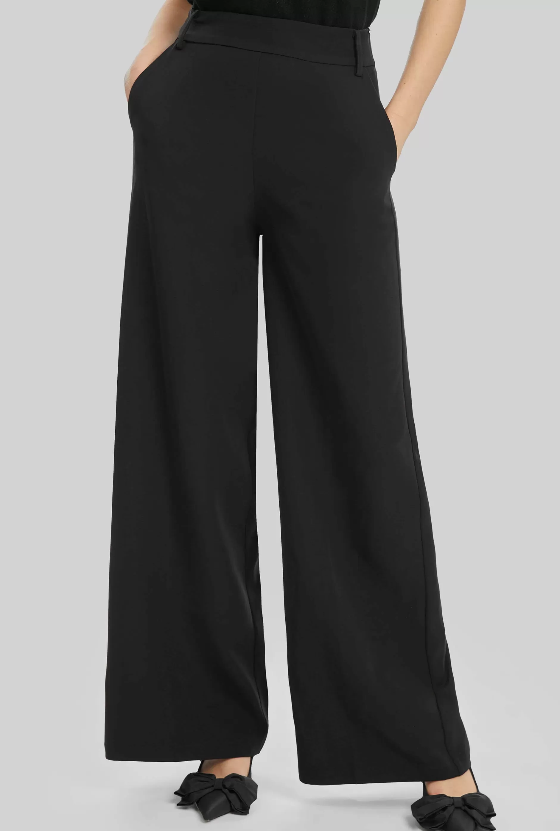 Wide Leg Tuxedo Trousers^James Lakeland Store